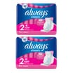 Always Classic Long Sanitary Towels Wings 9s Size 2 x2