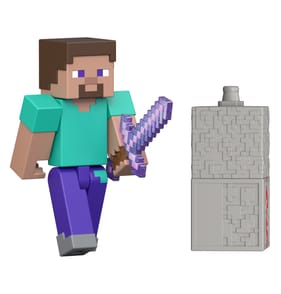 Minecraft Redstone Charged Figure GTP08 - Steve