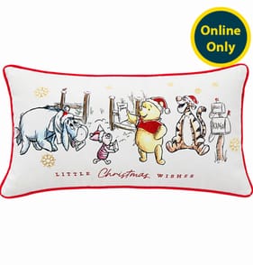 Winnie The Pooh Long Christmas Cushion