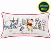 Winnie The Pooh Long Christmas Cushion 