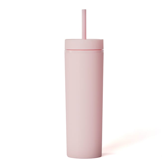 Hydrate Double Wall Bottle With Straw 480ml