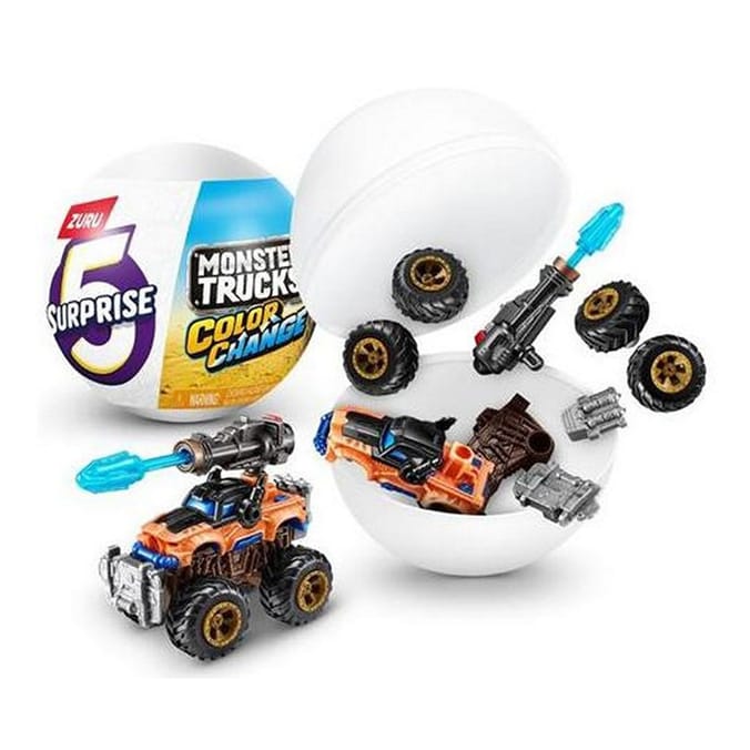 Zuru 5 Surprise Collectable Ball 9cm - Colour Change Monster Trucks