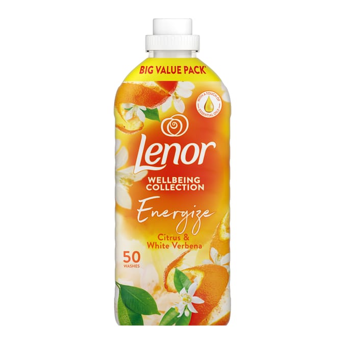 Lenor Citrus & White Verbena Fabric Conditioner 50 Washes