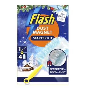 Flash Dust-Magnet Duster Kit (Handle + 4 Refills) - Alpine Escape