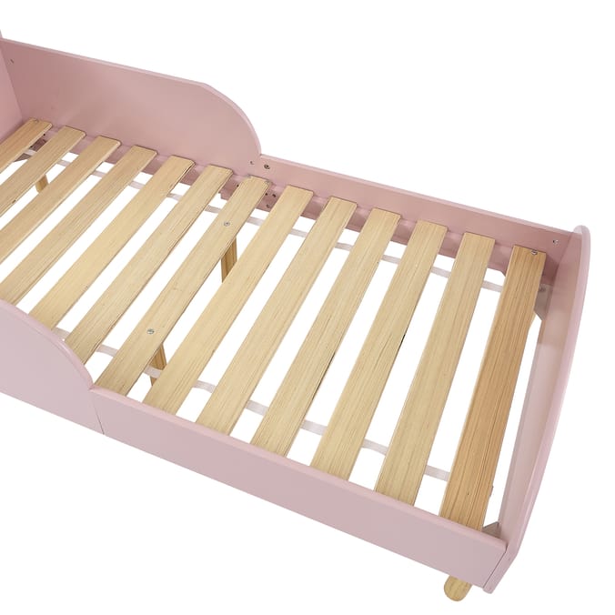 Liberty House Toys Toddler Bed and Table and Two Chairs Set - Pink