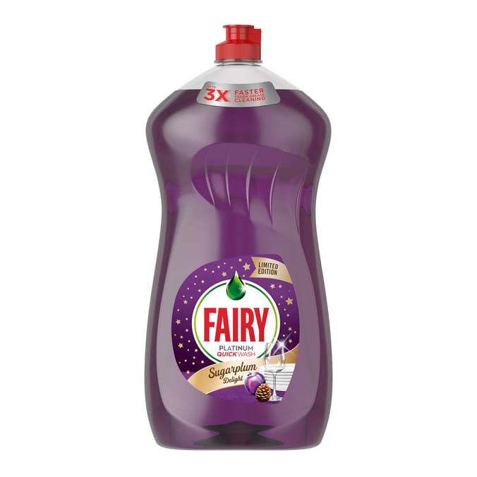 Fairy Platinum Washing Up Liquid 1250ml -  Sugarplum Delight 