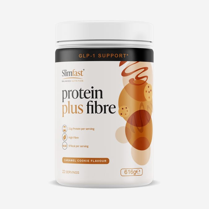 Slimfast Protein Plus Fibre 616g - Caramel Cookie