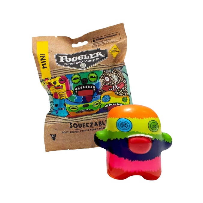 Fuggler Mini Squeezables Surprise Stress Relief Foam Fuggler 10cm
