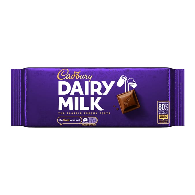 Cadbury Dairy Milk Chocolate Bar 180g