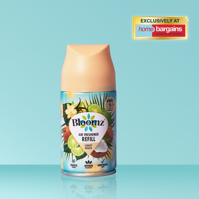Bloomz Auto Air Freshener Refill 250ml - Sunset Breeze