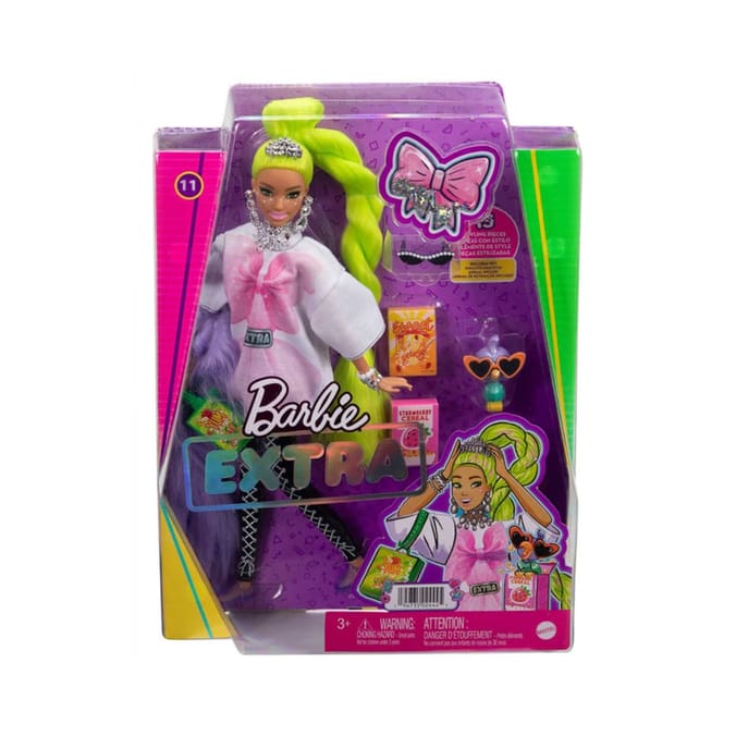 Barbie Extra Doll #11 - Oversized Tee With Pet Parrot