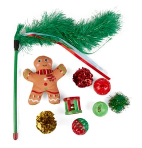 Martha's Cat Toy Christmas Stocking Set
