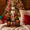 Festive Feeling Wooden Christmas Nutcracker 38cm