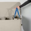 3 Section Laundry Hamper