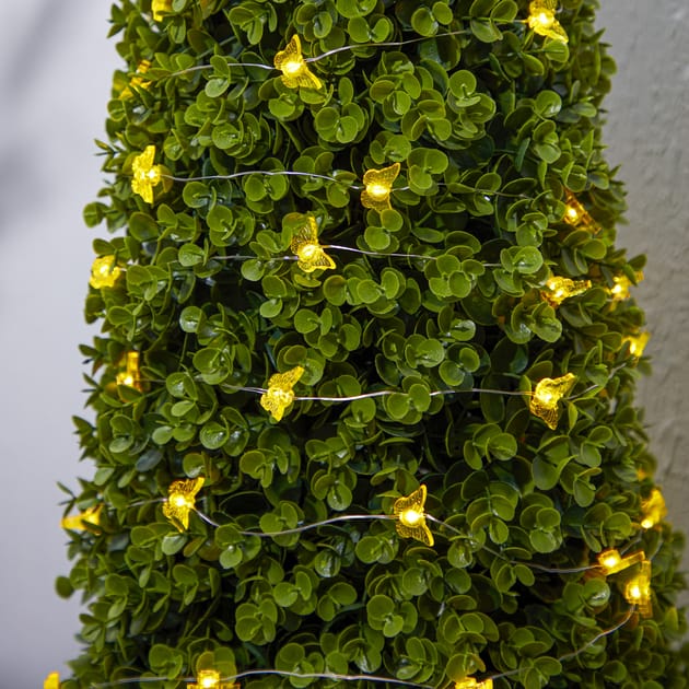Firefly Solar Light Co String Solar Lights - Butterfly Yellow | Home ...