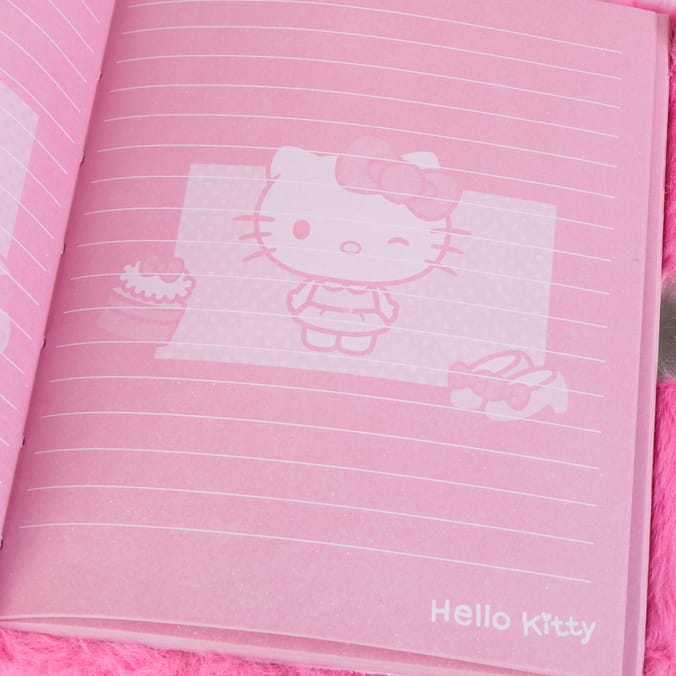 Hello Kitty Fluffy Diary & Pen