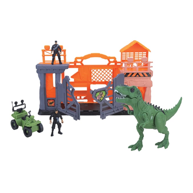 Let's Play Dinosaur with Lights & Sounds