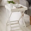 Loft Range White Tray Table