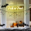 Haunted House Trick Or Treat Neon Sign
