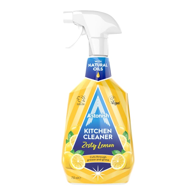 Astonish Kitchen Cleaner 750ml - Zesty Lemon