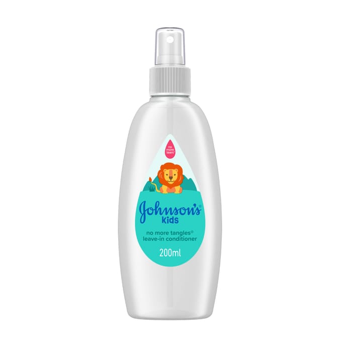 Johnson's No More Tangles Kids Conditioner Spray Easy Combing 200ml