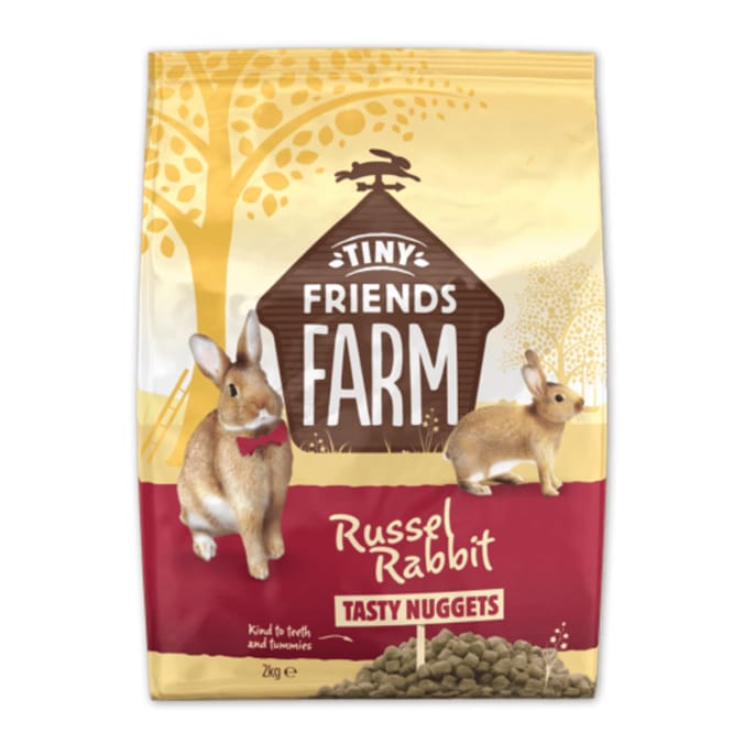 Tiny Friends Farm Russel Rabbit Tasty Nuggets 2kgs