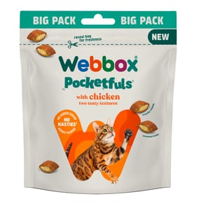 Webbox Pocketfuls with Chicken 200g