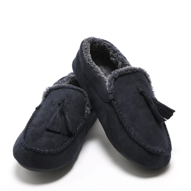 Jeff & Co by Jeff Banks Moccasin Slippers | Home Bargains