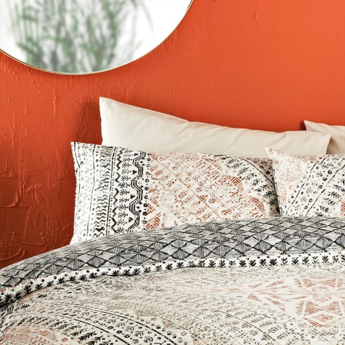 Ports of Call by Jeff Banks Berba Panel Duvet Set