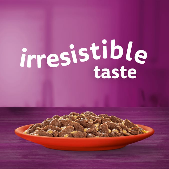 Whiskas Meaty Meals in Jelly 1+ Adult Wet Cat Food Pouches 12 x 85g