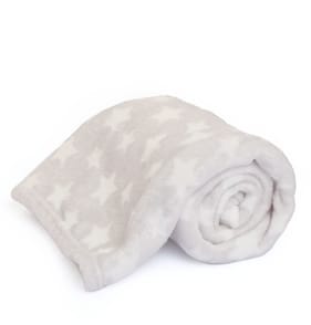 Pure Baby Star Blanket - Grey