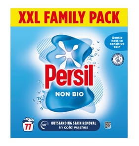 Persil Washing Powder XXL Family Pack Non Bio 77 Wash 3.85kg