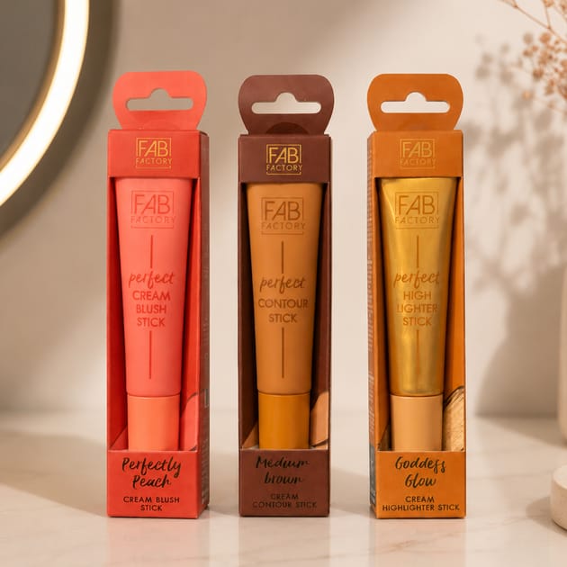 Fab Factory Perfect Cream Stick Trio | Home Bargains