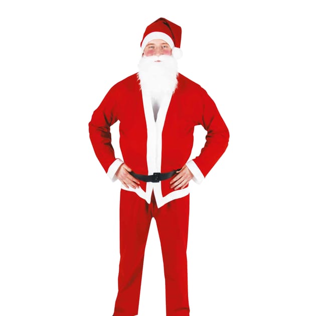 Festive Fun Novelty Santa Suit Home Bargains
