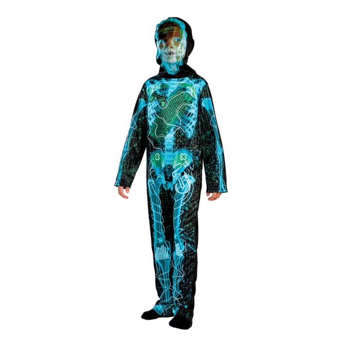 Hallow Scream Kids Skeleton Costume