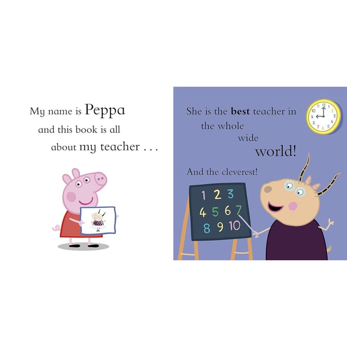 Peppa Pig Board Book - My Best Teacher