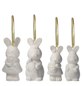 Happy Easter Paint Your Own Bunny Family