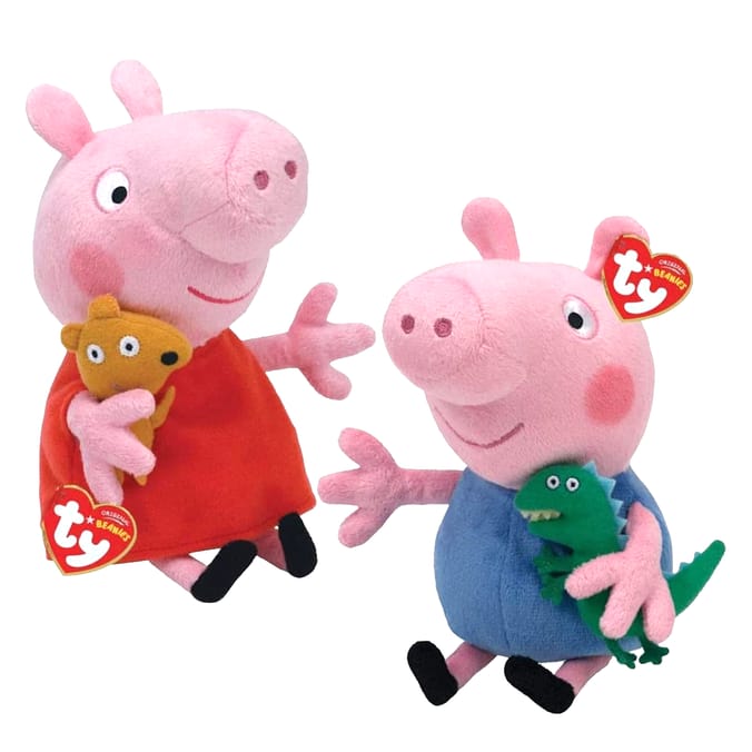 Peppa pig stuffed animal family online