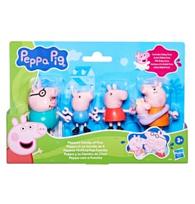 Peppa Pig Peppa's Family of Five Figure Set