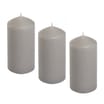  Wickford & Co Scented Small Pillar Candle - Wild Jasmine x3