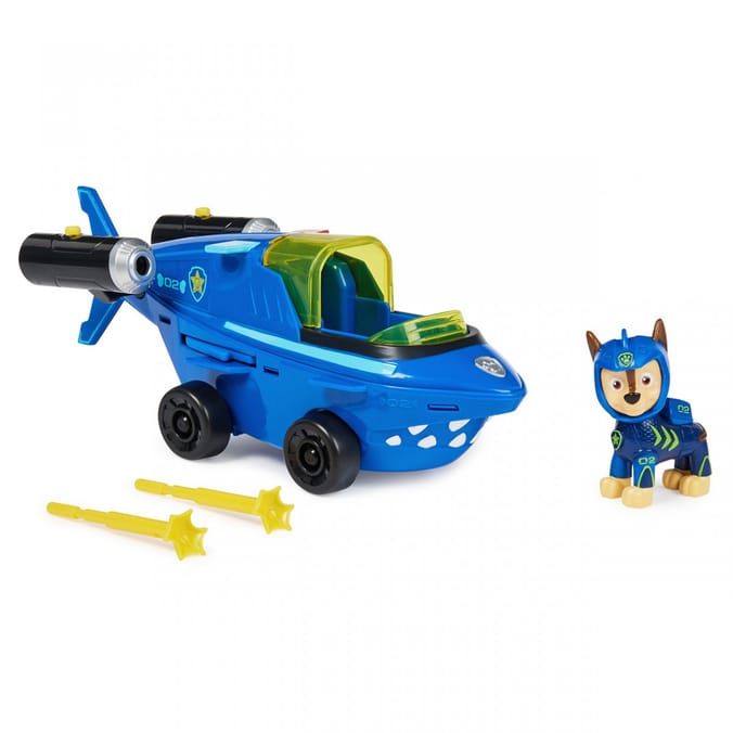 Paw Patrol Aqua Pups - Chase's Shark Vehicle