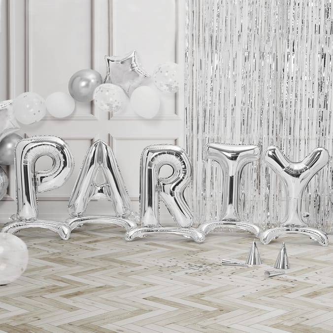 Let's Party Floor Standing Balloons