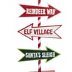 Festive Feeling North Pole Sign