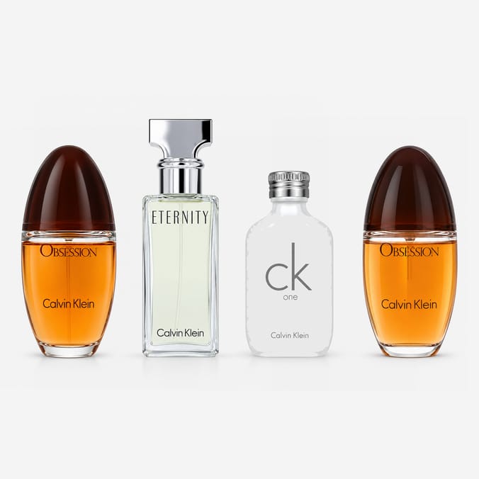 Calvin Klein Women 4 Piece Miniature Fragrance Gift Set