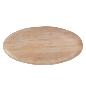 The Outdoor Edit Earthed Melamine Oval Platter