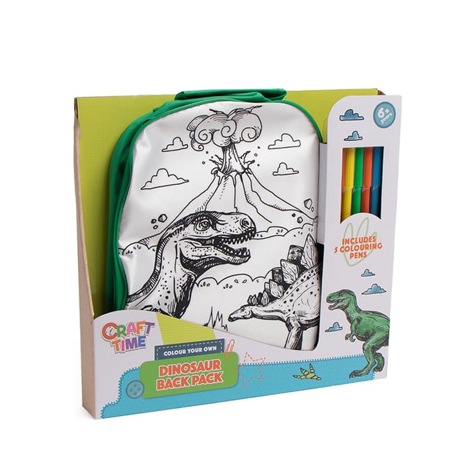 Craft Time Colour Your Own Back Pack