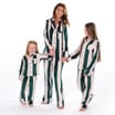 Originals Ladies Pink & Green Striped Pyjamas