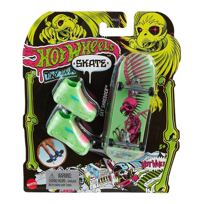 Hot Wheels Skate Tony Hawk Fingerboard & Skate Shoes