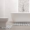  Home Collections 2 Piece Diamond Textured Bath Mat Set