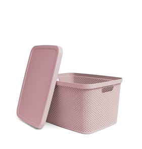 Home Collections 19L Storage with Lid - Pink